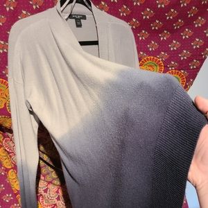 Nine West Ombre Blue / Gray Cardigan